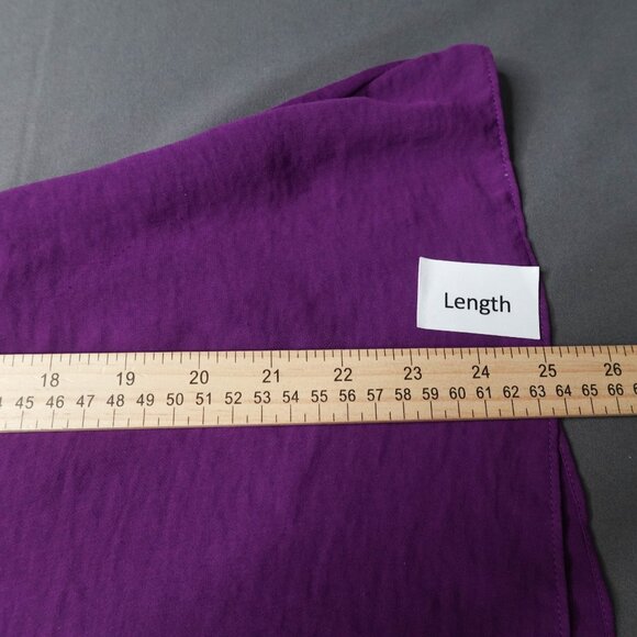 Banana Republic Womans Top 4 Purple Sheer Timeless Corpcore Statement Flowy Y2K - Picture 10 of 11